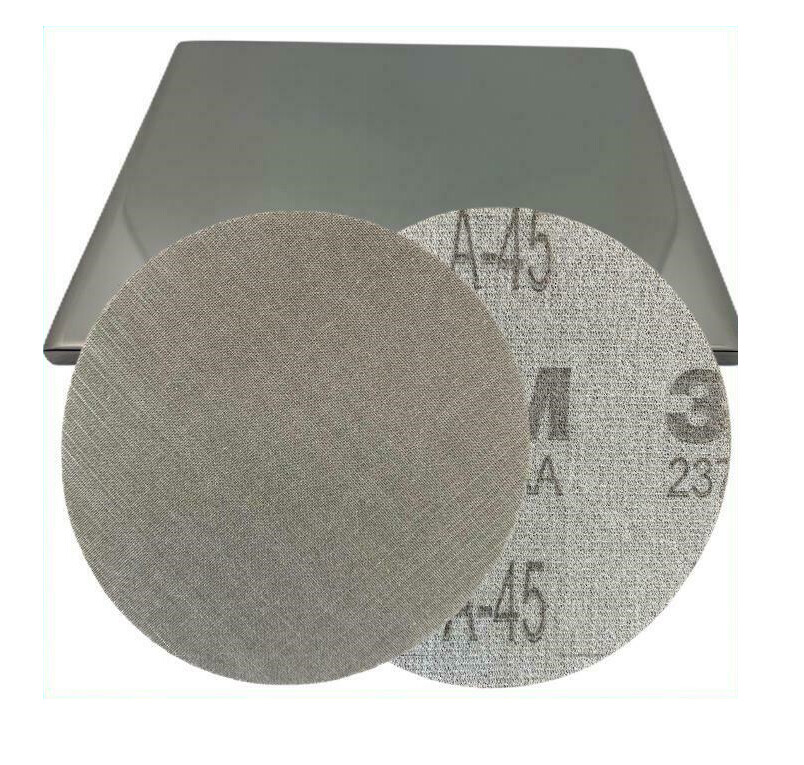 Disco per lucidatura velcrato Trizact 3M d.115 per lucidatura metalli  acciaio inox