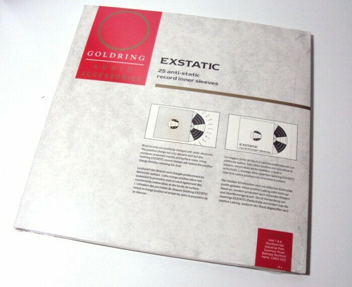 Goldring Exctatic record sleeves