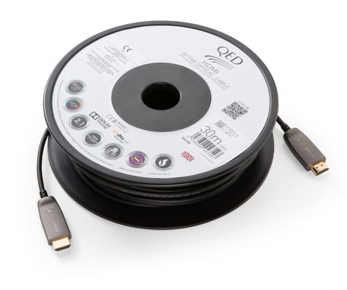 QED PERFORMANCE OPTICAL HDMI LSZH 50 M.