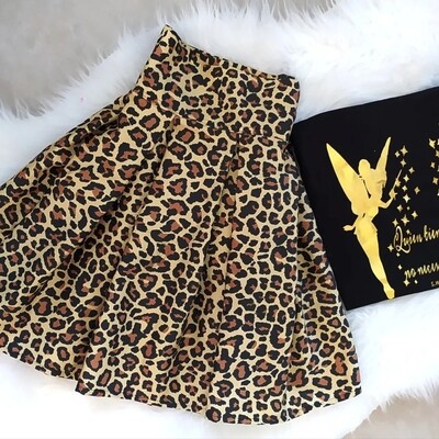 Falda Animal print 