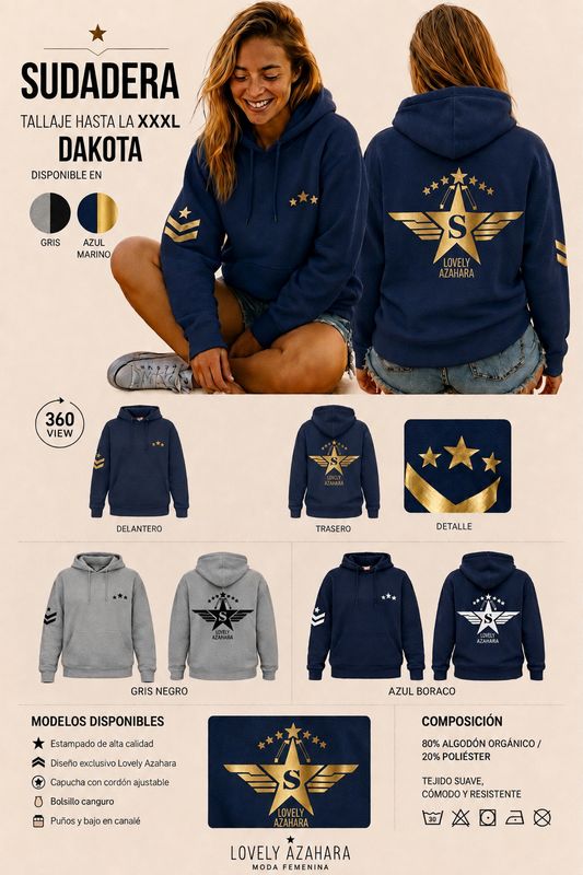 Sudadera Dakota Unisex