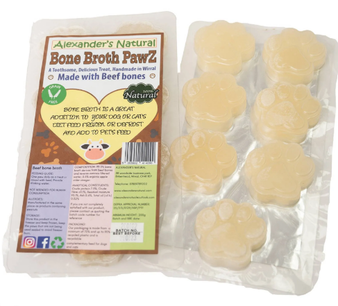 Alexanders Natural - Bone Broth Paws