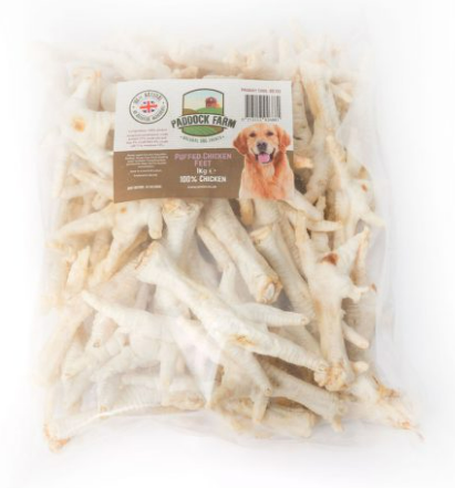 Puffed Chicken Feet - 1kg