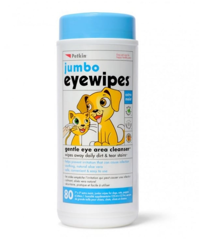 Gentle eye area cleaner Jumbo Wipes