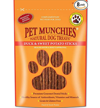 Pet Munchies Duck &amp; Sweet Potato Sticks