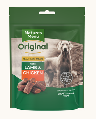Natures Menu Real Meaty Treats - Lamb &amp; Chicken