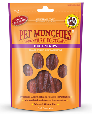 Pet Munchies - Duck Strips 320g