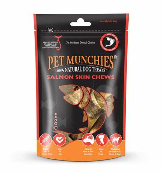 Pet Munchies - Salmon Skin Chews