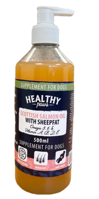 Scottish Salmon Oil &amp; Sheepfat - 500ml
