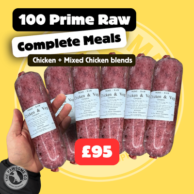 Prime Raw - Mixed Chicken 100 Box