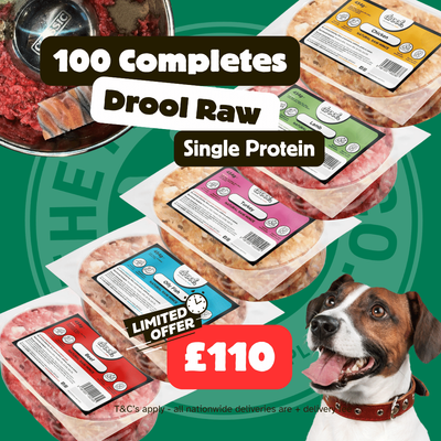 Drool Economy Mince - 100 Single Protein Box