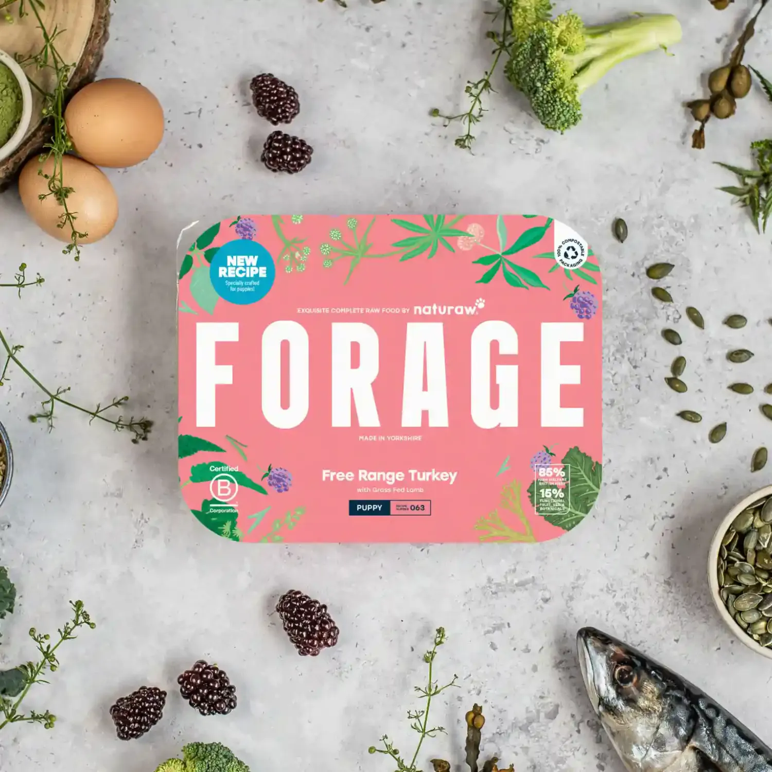 Forage Puppy: Free Range Turkey