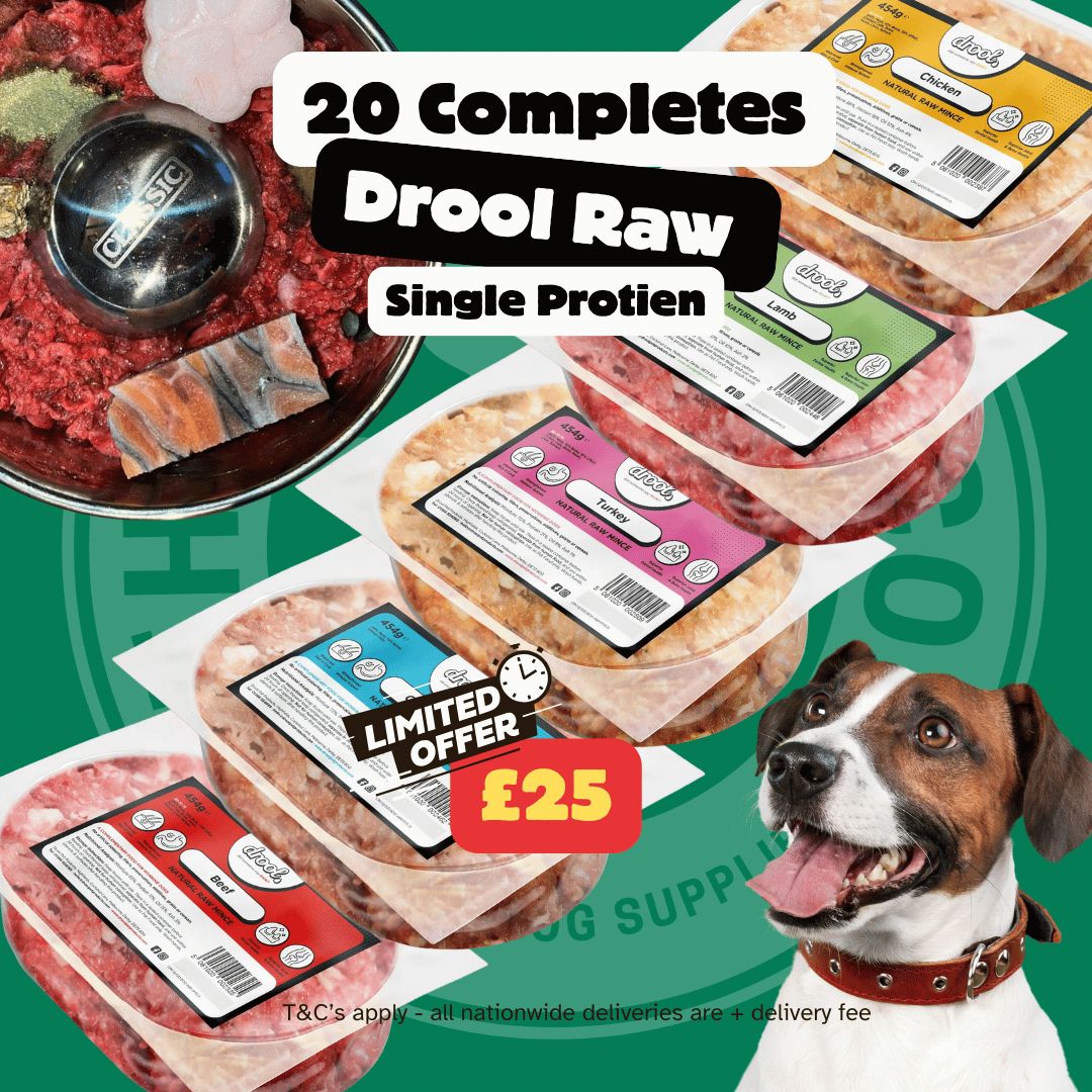 Drool Economy Mince - 20 Single Protein Box