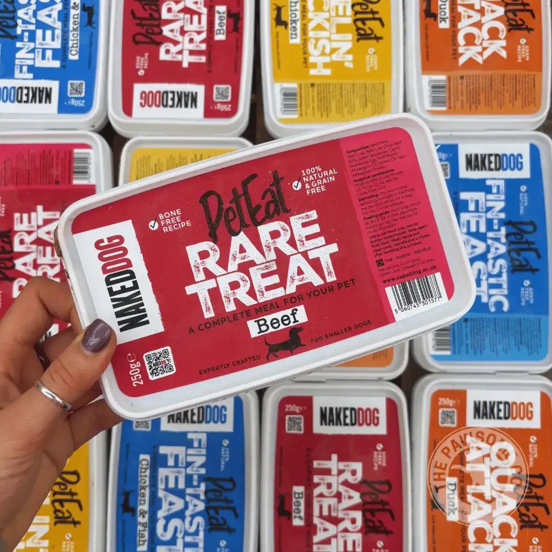 Naked Dog PetEat 80/10/10 Minces - 250g Tubs