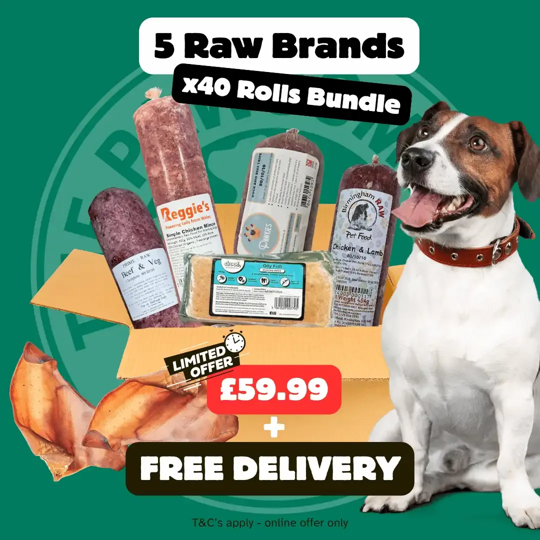 🎁 5 Brand Raw Bundle: 40 Rolls + FREE Pig Ears — Free Next-Day Delivery - Up-size or Downsize!