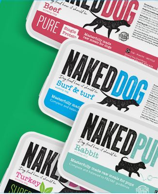 Naked Dog 80/10/10 Minces - 2 X 500g