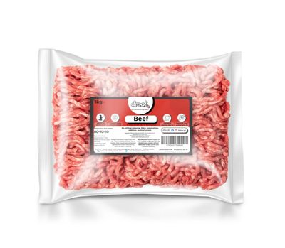 Drool Freeflow Mince - Beef 1kg (re-sealable Bag)