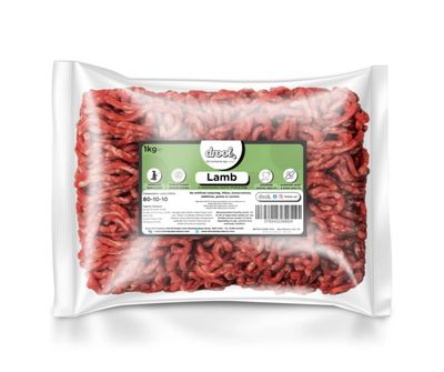 Drool Freeflow Mince - Lamb 1kg (re-sealable Bag)