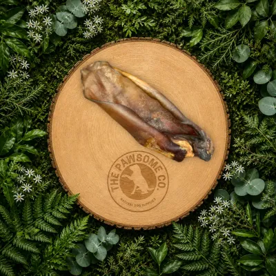 Buffalo Ear Dog Treat (Natural Chew)