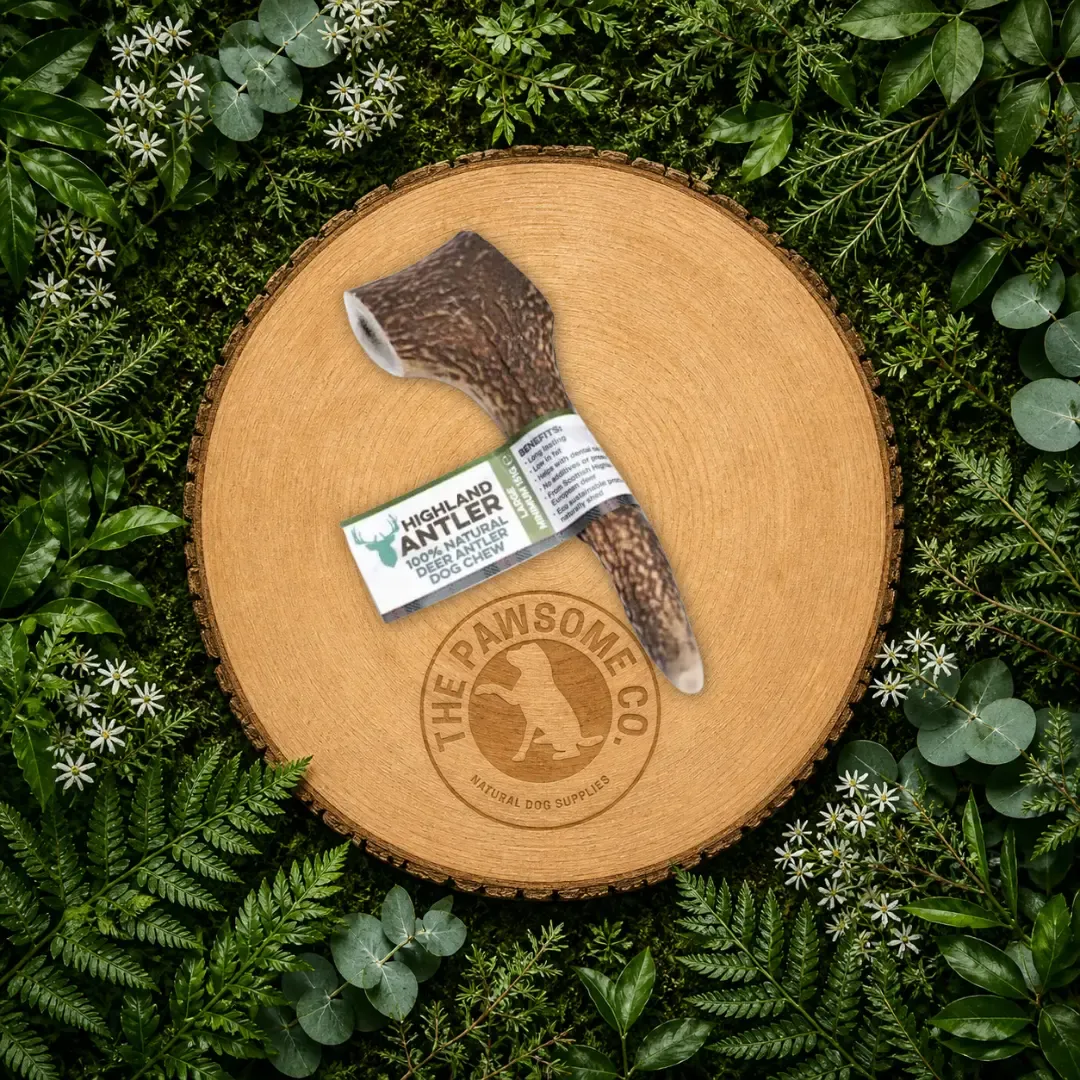 Large Antler Dog Chew – Long-Lasting Natural Dental Treat