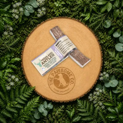 Medium Split Antler Dog Chew – Long-Lasting Natural Dental Treat