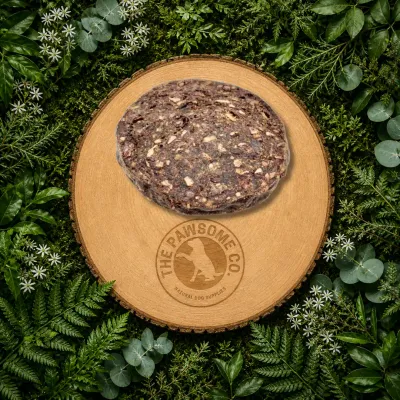 Quarter Pounder Beef Burger for Dogs – Natural Meaty Dog Treat