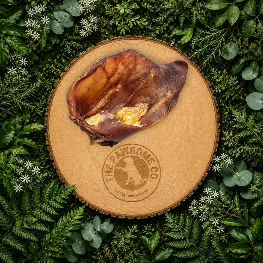 Pig Ear Dog Treat (Natural Chew)