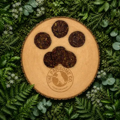 Mini Meaty Burgers Dog Treats (Natural Training Treats)