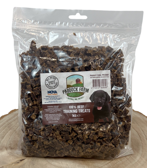 100% Meat Training Treats - 1kg