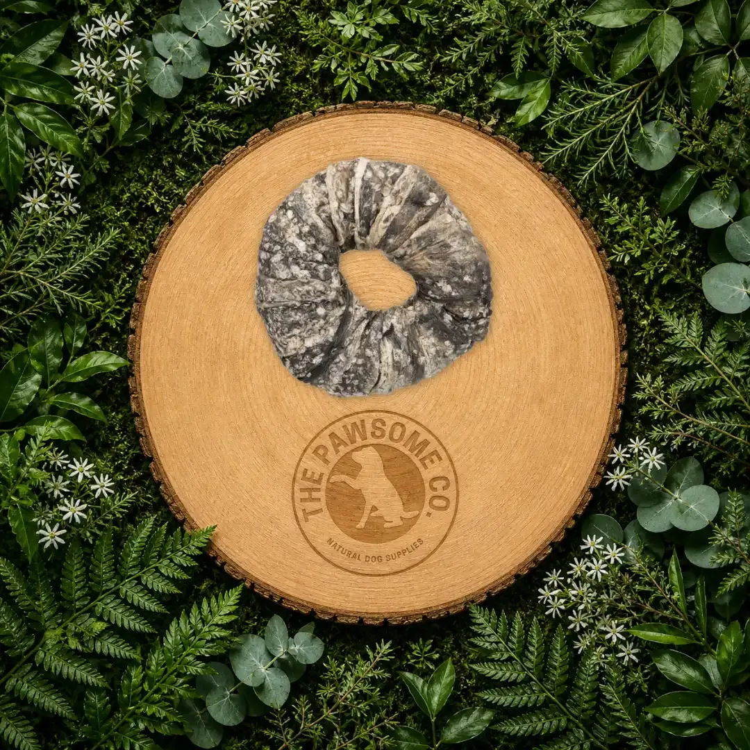 Jumbo Fish Skin Ring (Donut) Dog Treat