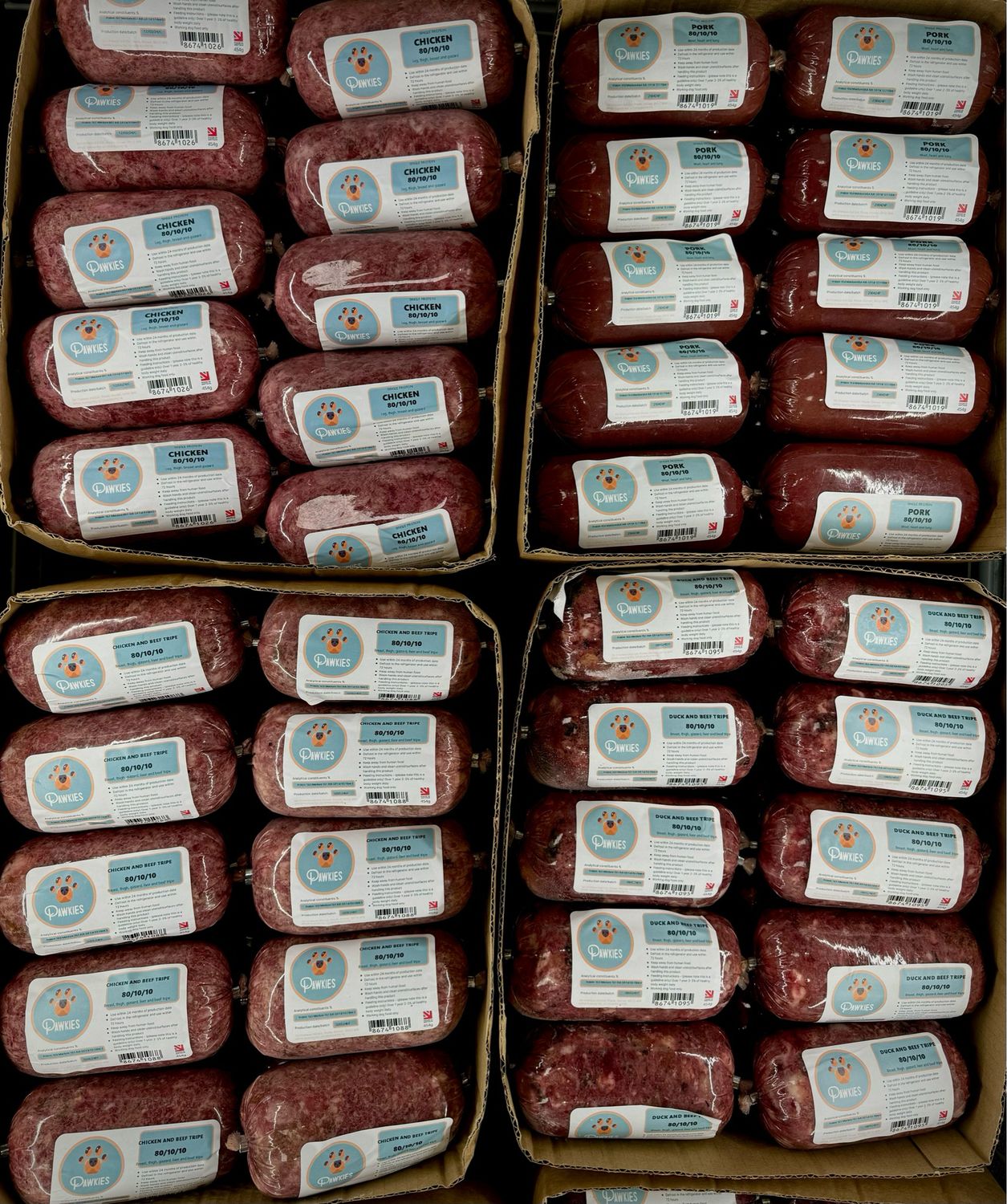 Pawkies - Mixed 30 Box(est due 1st)