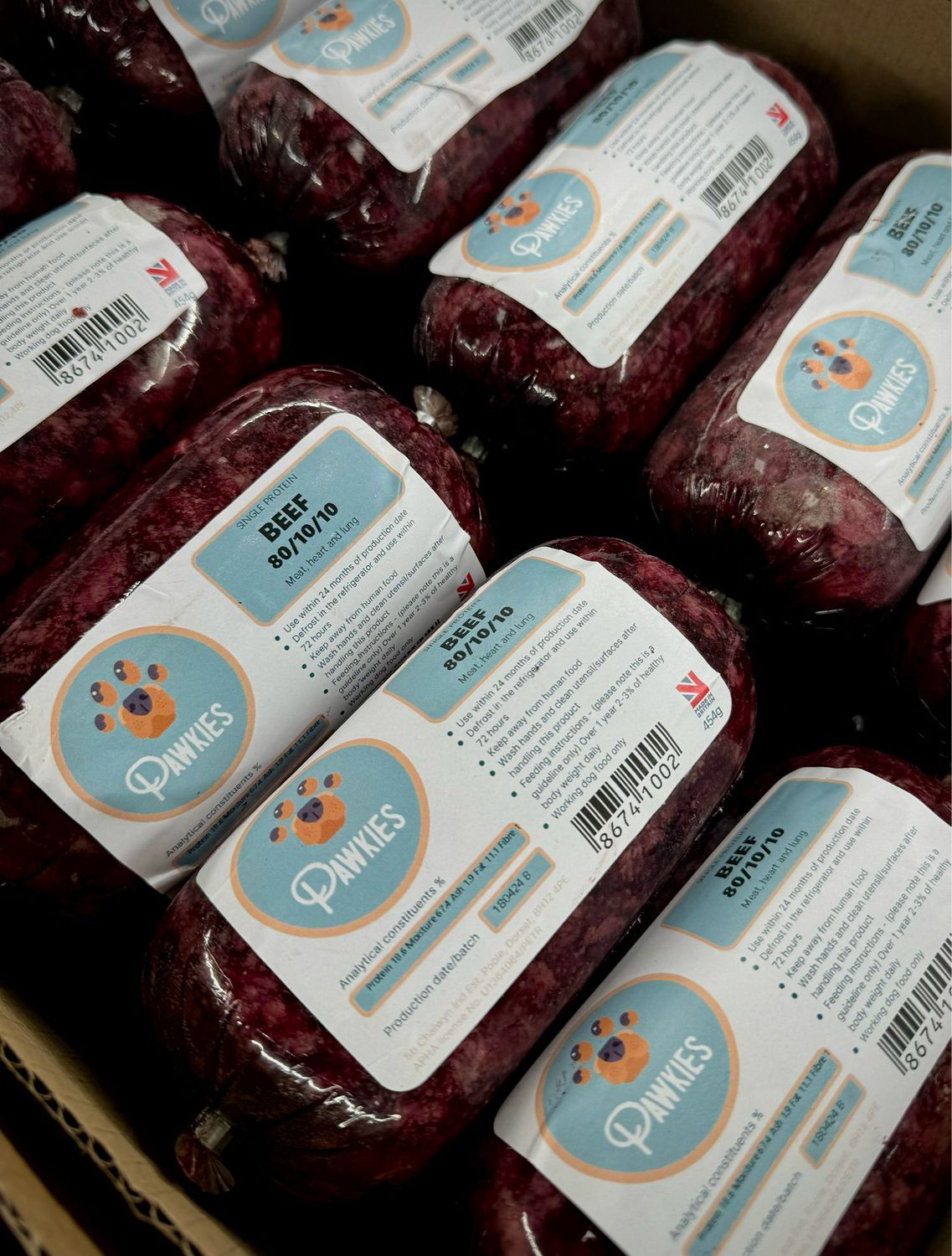 Pawkies - Single Protein 30 Box (est due 1st)