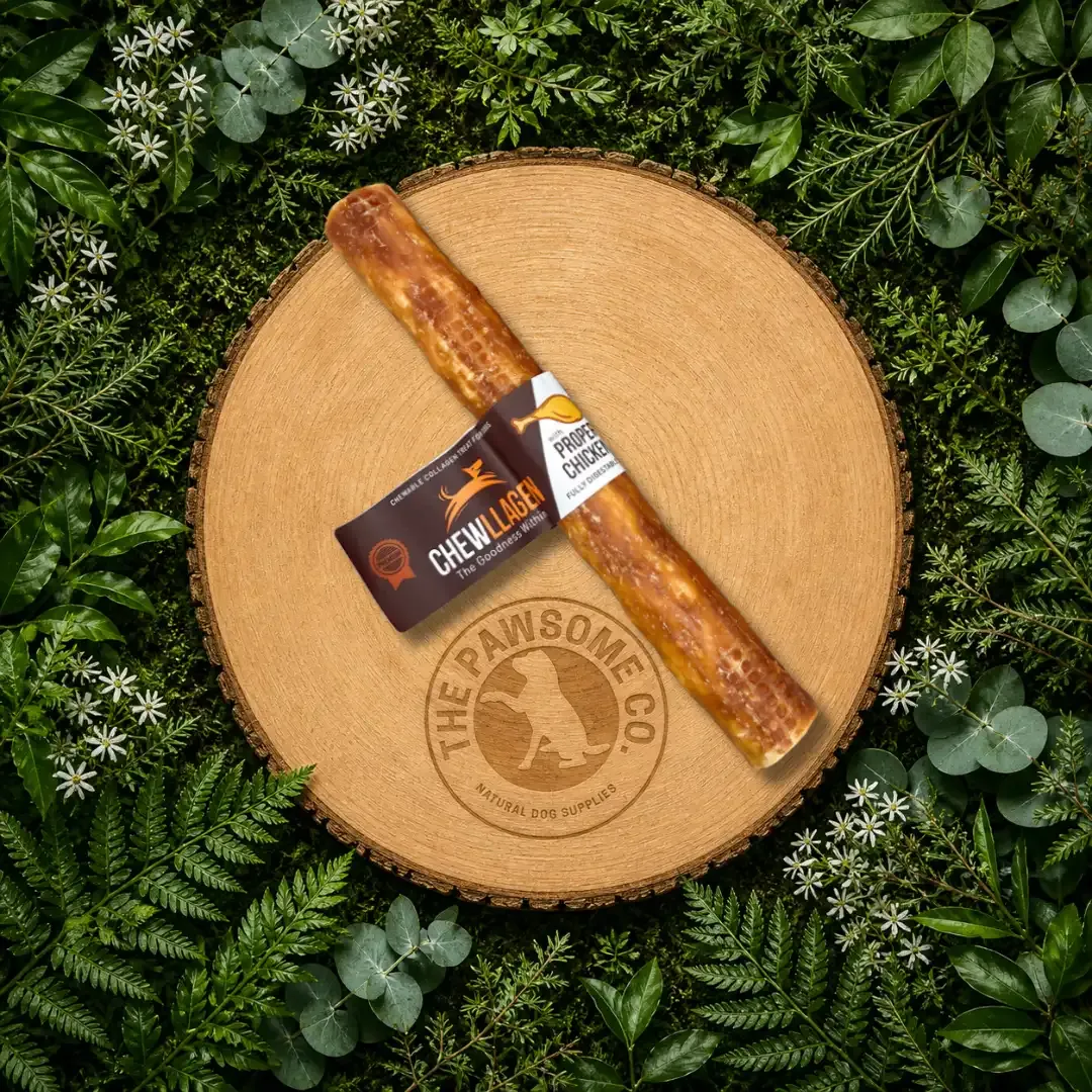 Chewllagen Chicken Roll 10" – Long-Lasting Collagen Dog Chew