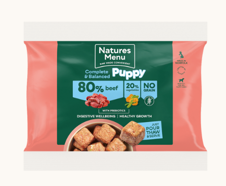 Natures Menu Puppy Nuggets 1kg
