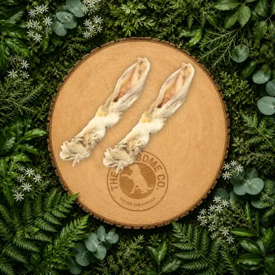 Hairy Rabbit Ear Dog Treat (Natural Treat)