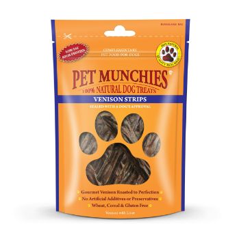 Pet Munchies - Venison Strips