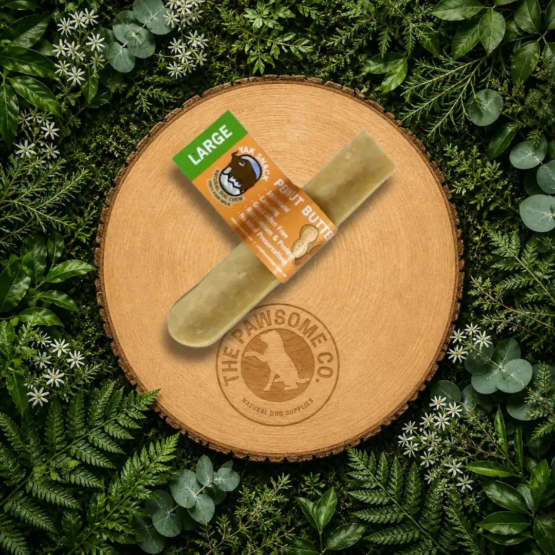 Large Peanut Butter Yak Bar – Long-Lasting Dog Chew