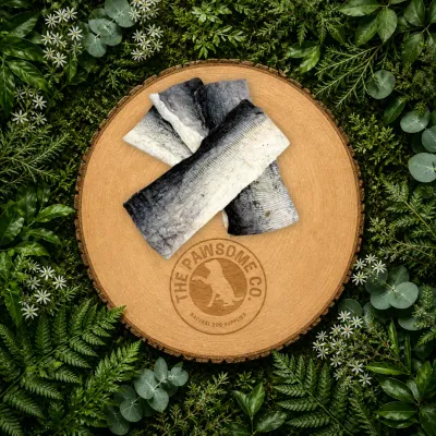 Fish Flatties Natural Dog Treats – Air-Dried Fish Skin Chews