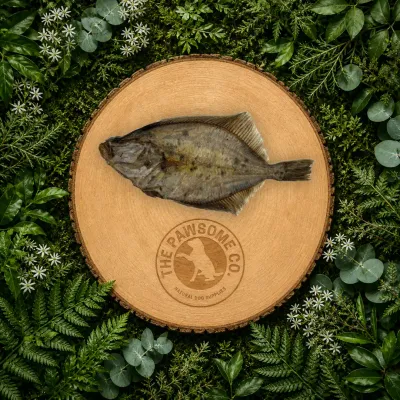 Whole Plaice Dog Treat (Natural Fish Treat)