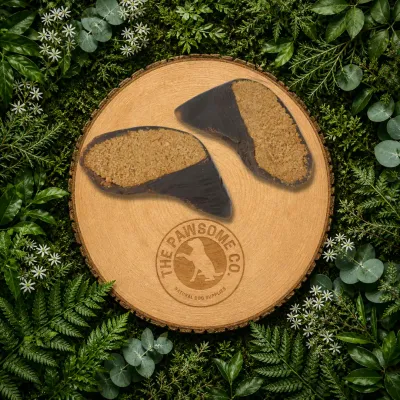 Filled Cow Hoof Dog Chew – Meaty or Peanut Butter | Long-Lasting Treat