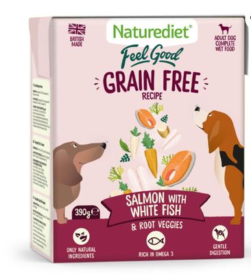 NatureDiet Feel Good Grain Free - Salmon &amp; Whitefish