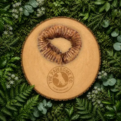 Beef Trachea Ring Dog Treat (Natural Chew)