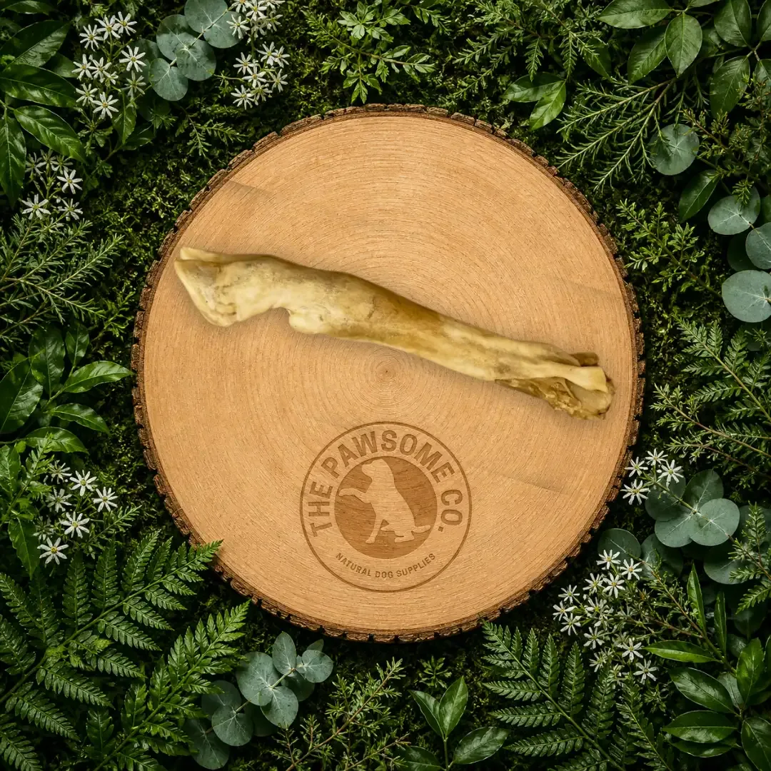 2 X Lamb Leg Dog Treat (Natural Long Lasting Chew)