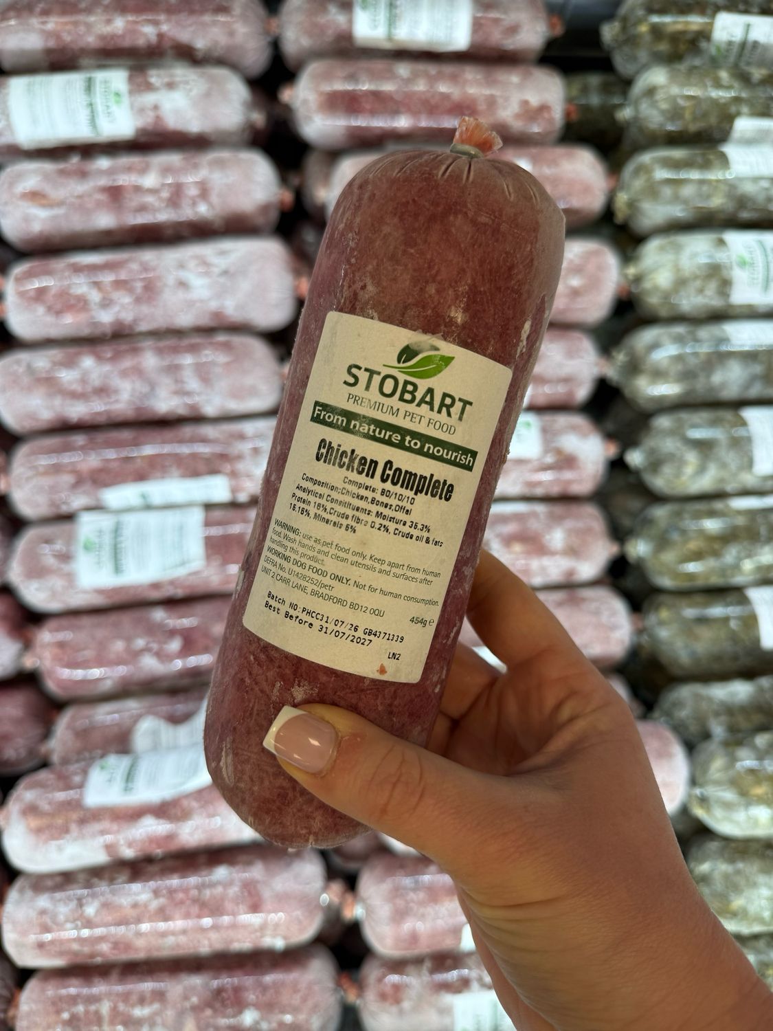Stobart Raw - Single Protein 20 Box