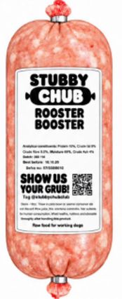Stubby Chub - Rooster Booster