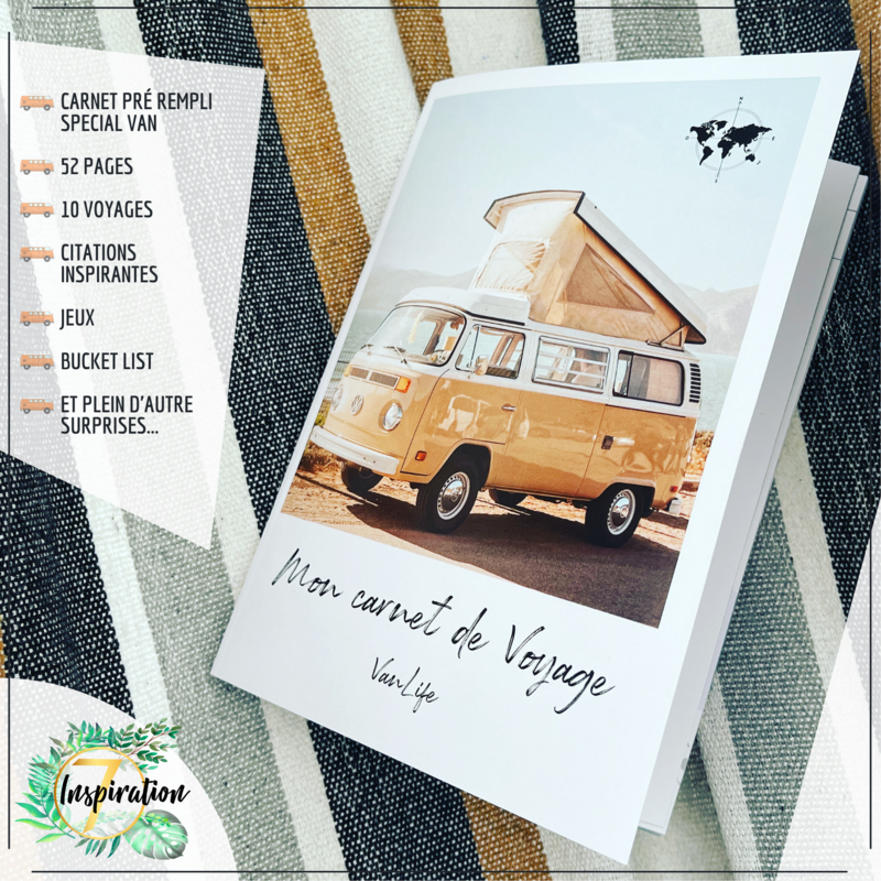 Mon carnet de Voyage spécial VanLife