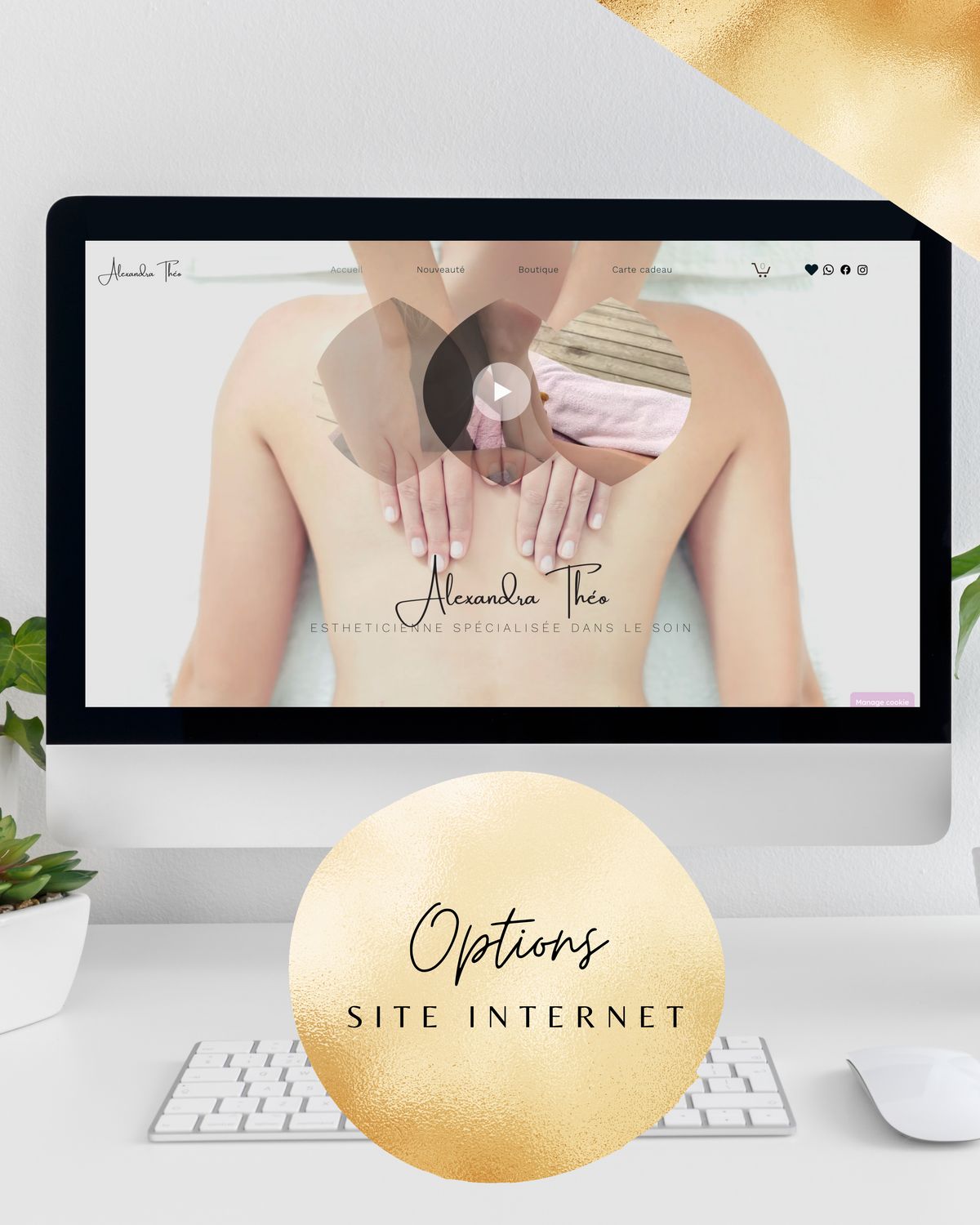 Site internet : options