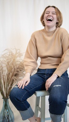 Miranda Crop Knit Sweater