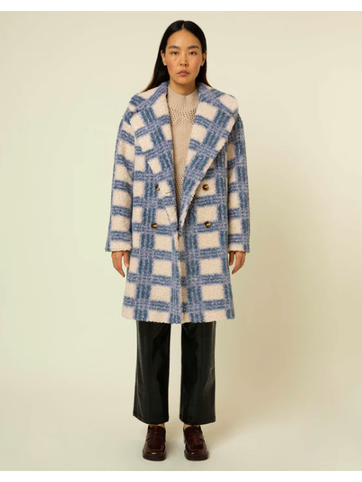 Blue Jean Santi Woven Coat