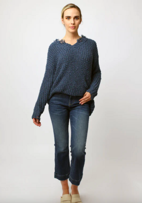 Aegen Blue Sweater